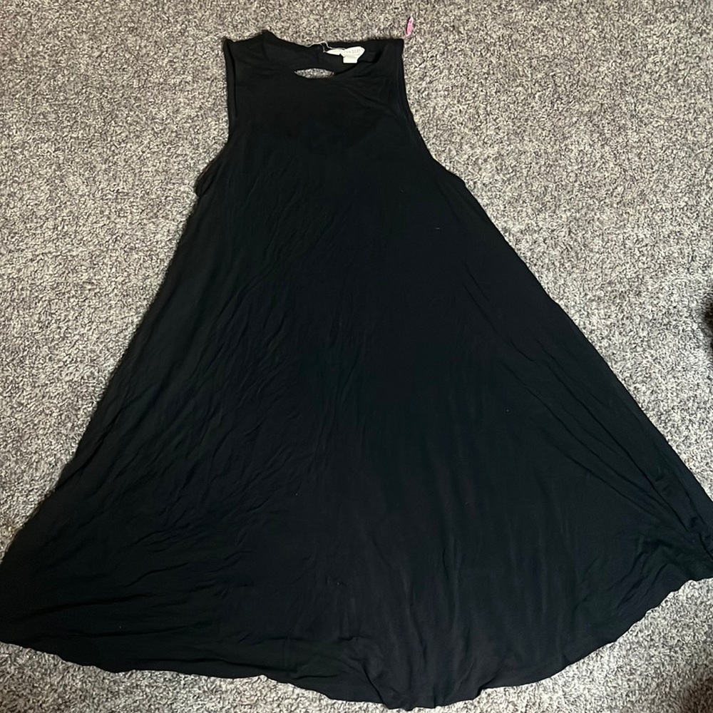 Black sundress with cutout on back